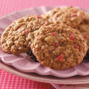 Cherry oatmeal cookies