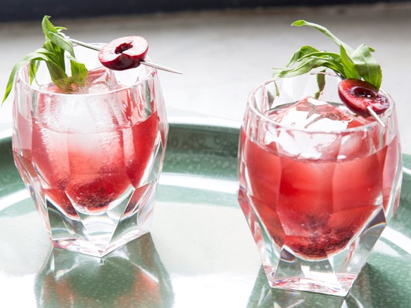 Cherry old fashioned