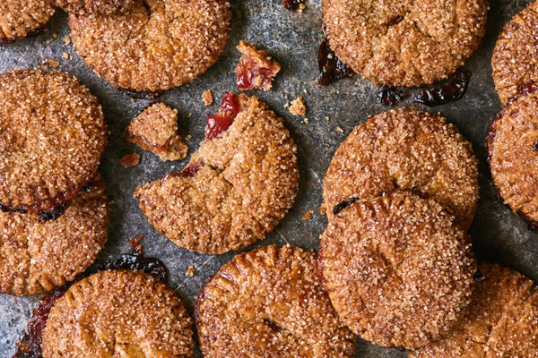 Cherry, orange & rye hand pies