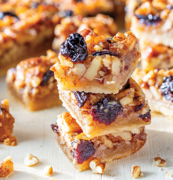 Cherry pecan diamonds
