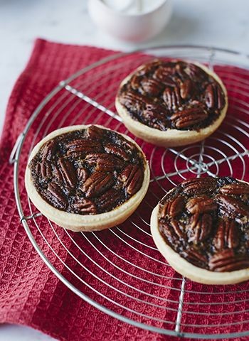 Cherry pecan pies
