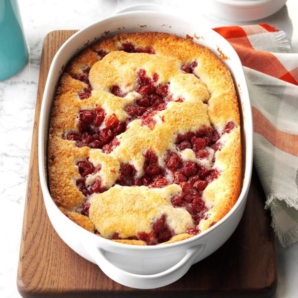 Cherry pudding cake