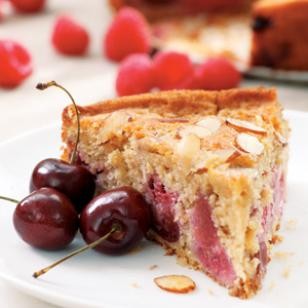 Cherry-raspberry buckle
