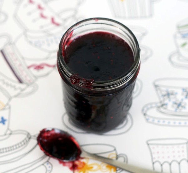 Cherry-raspberry jam