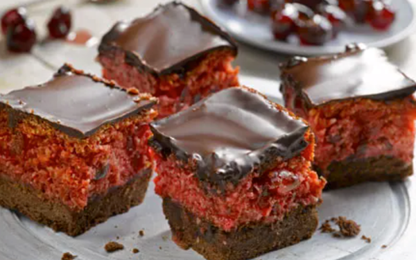 Cherry ripe bars