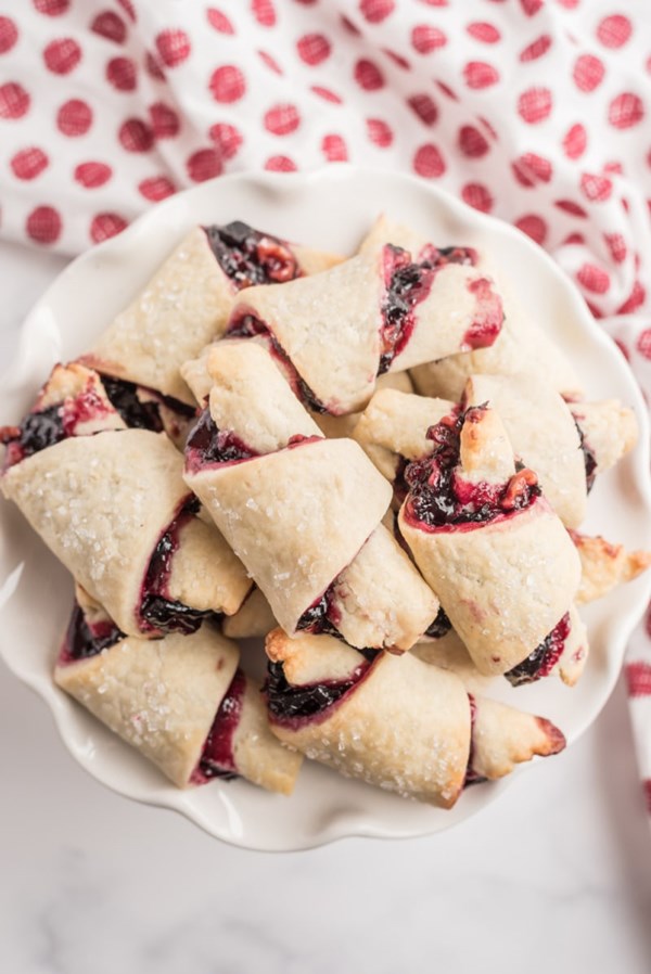 Cherry rugelach