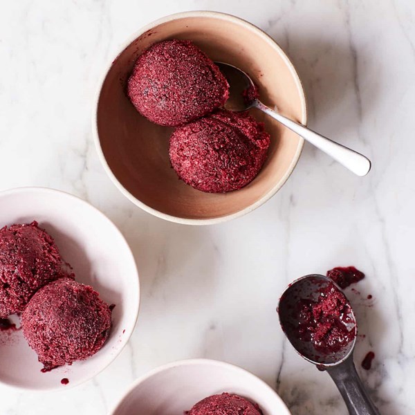 Cherry sorbet