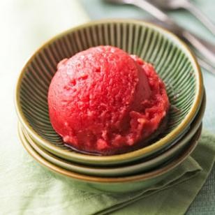 Cherry sorbet