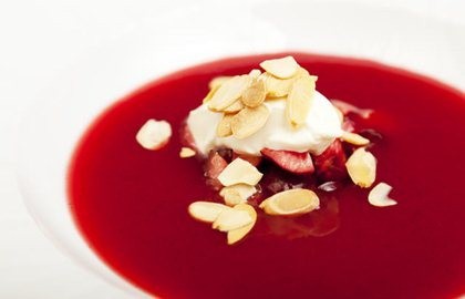 Cherry soup