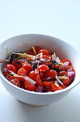Cherry tomato & lime relish