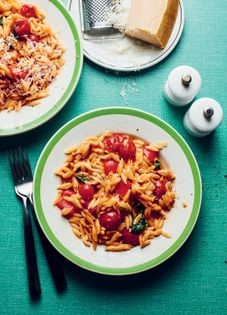 Cherry tomato orzo
