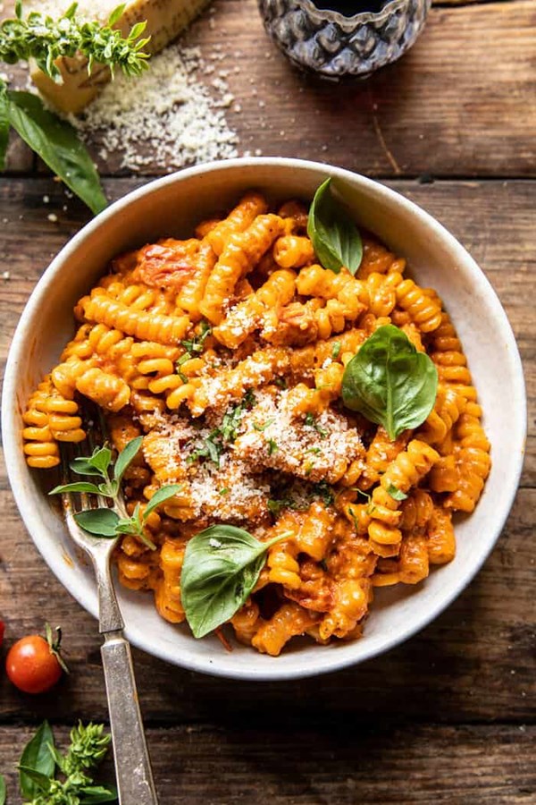 Cherry tomato pasta alla vodka