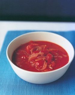 Cherry tomato soup