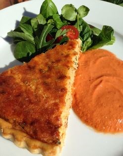 Cherry tomato vinaigrette