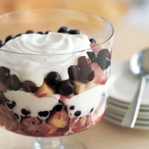 Cherry trifle