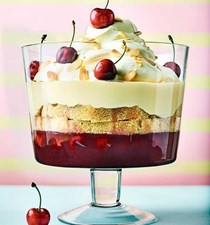 Cherry trifle