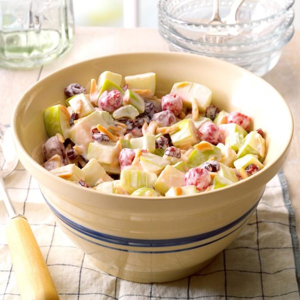 Cherry Waldorf salad