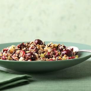 Cherry, wild rice & quinoa salad