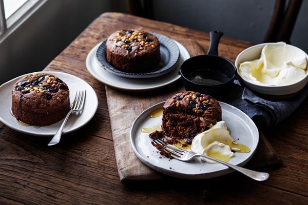 Chestnut & chocolate cakes