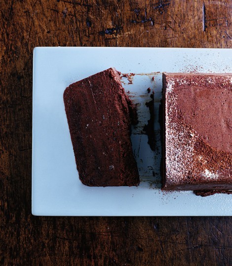 Chestnut and chocolate torte