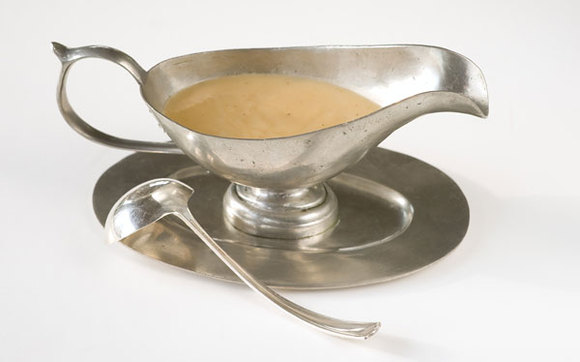 Chestnut and pear gravy