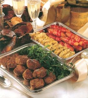 Chestnut and pork stuffing balls