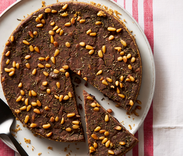 Chestnut cake (Castagnaccio)