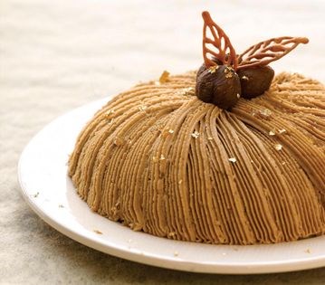 Chestnut cake (Mont Blanc)