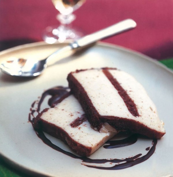 Chestnut chocolate marquise