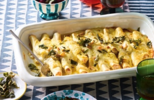 Chestnut confettura cannelloni