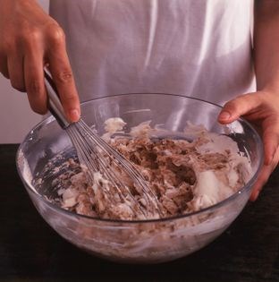 Chestnut cream cake filling