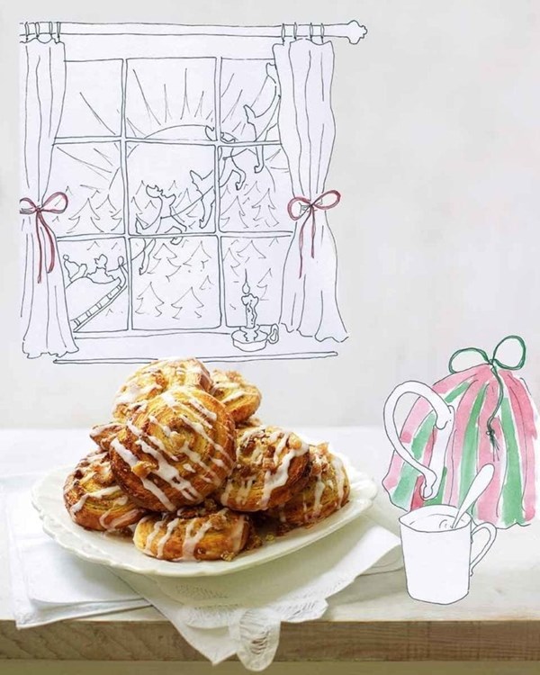 Chestnut Danish pastries