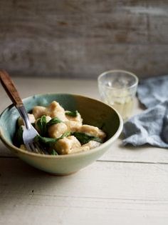 Chestnut gnocchi with butter and sage (Gnocchi di castagne al burro e salvia)