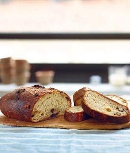 Chestnut holiday bread