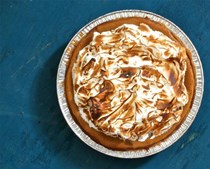 Chestnut meringue pie