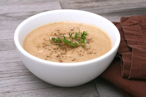 Chestnut pear bisque