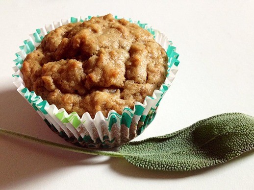 Chestnut sage muffins