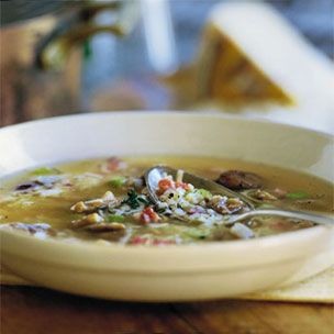 Chestnut soup (Minestra di castagne)