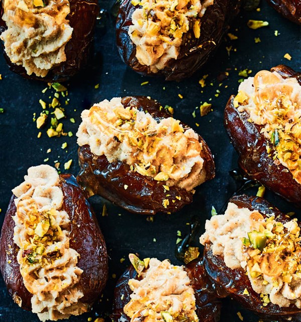 Chestnut-stuffed dates