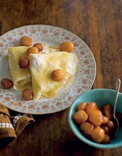 Chestnuts in syrup (Castañas en almibar)