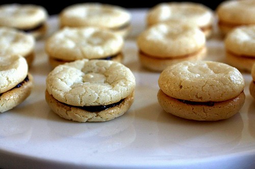 Chewy amaretti cookies