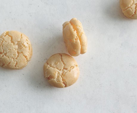 Chewy amaretti sandwich cookies