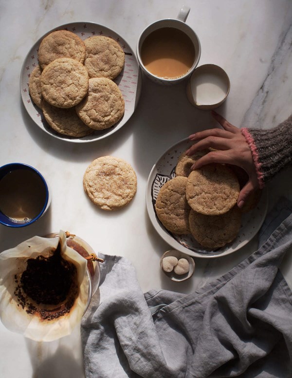 Chewy chai snickerdoodles