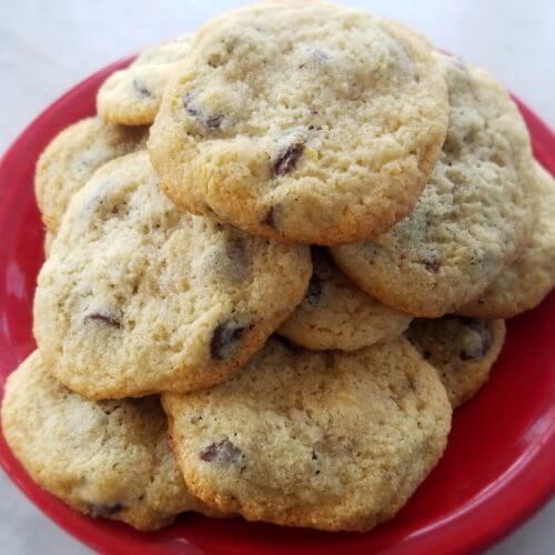 Chewy chocolate chip cookies