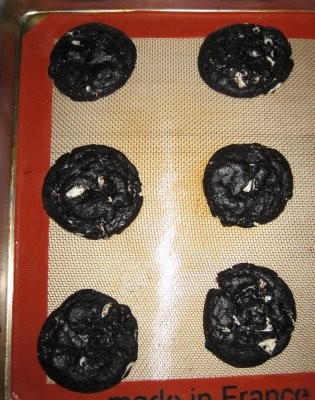 Chewy chocolate-white chocolate chunk cookies