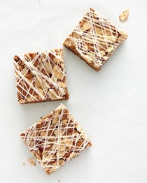 Chewy Irish coffee blondies