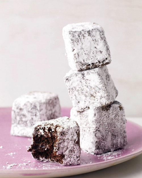 Chewy molasses squares