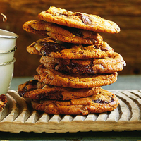 Chewy scoop cookies