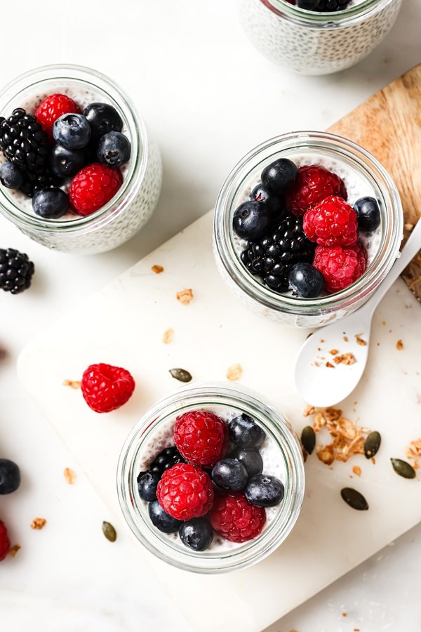 Chia pudding 
