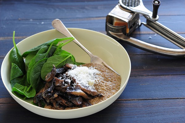 Chia seed & mushroom ‘risotto’